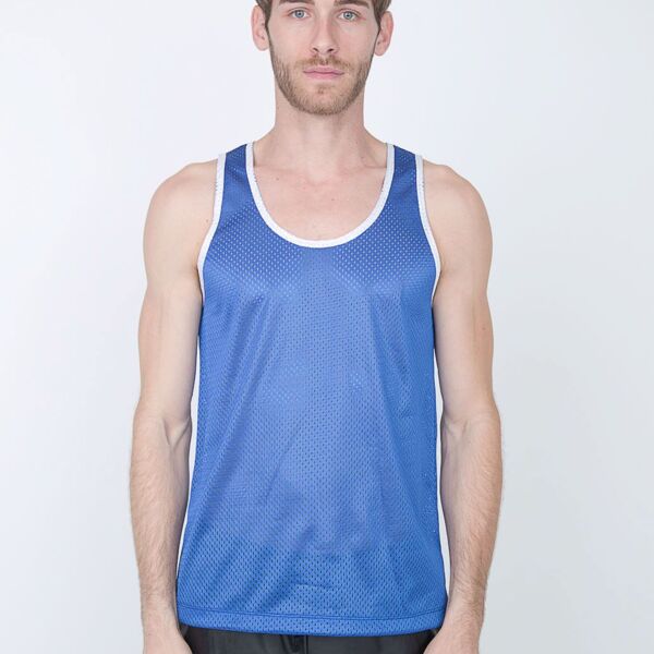 H458 Poly Mesh Athletic Tank Thumbnail