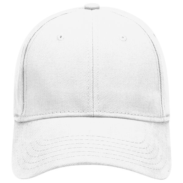 OTTO Brushed Bull Denim Six Panel Low Profile Baseball Cap Thumbnail