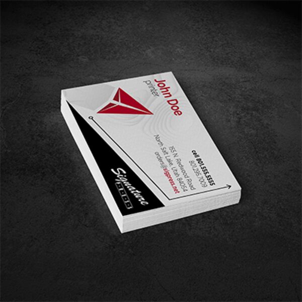Single Sided Horizontal Business Card Thumbnail
