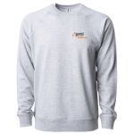 Icon Lightweight Loopback Terry Crewneck Sweatshirt Thumbnail